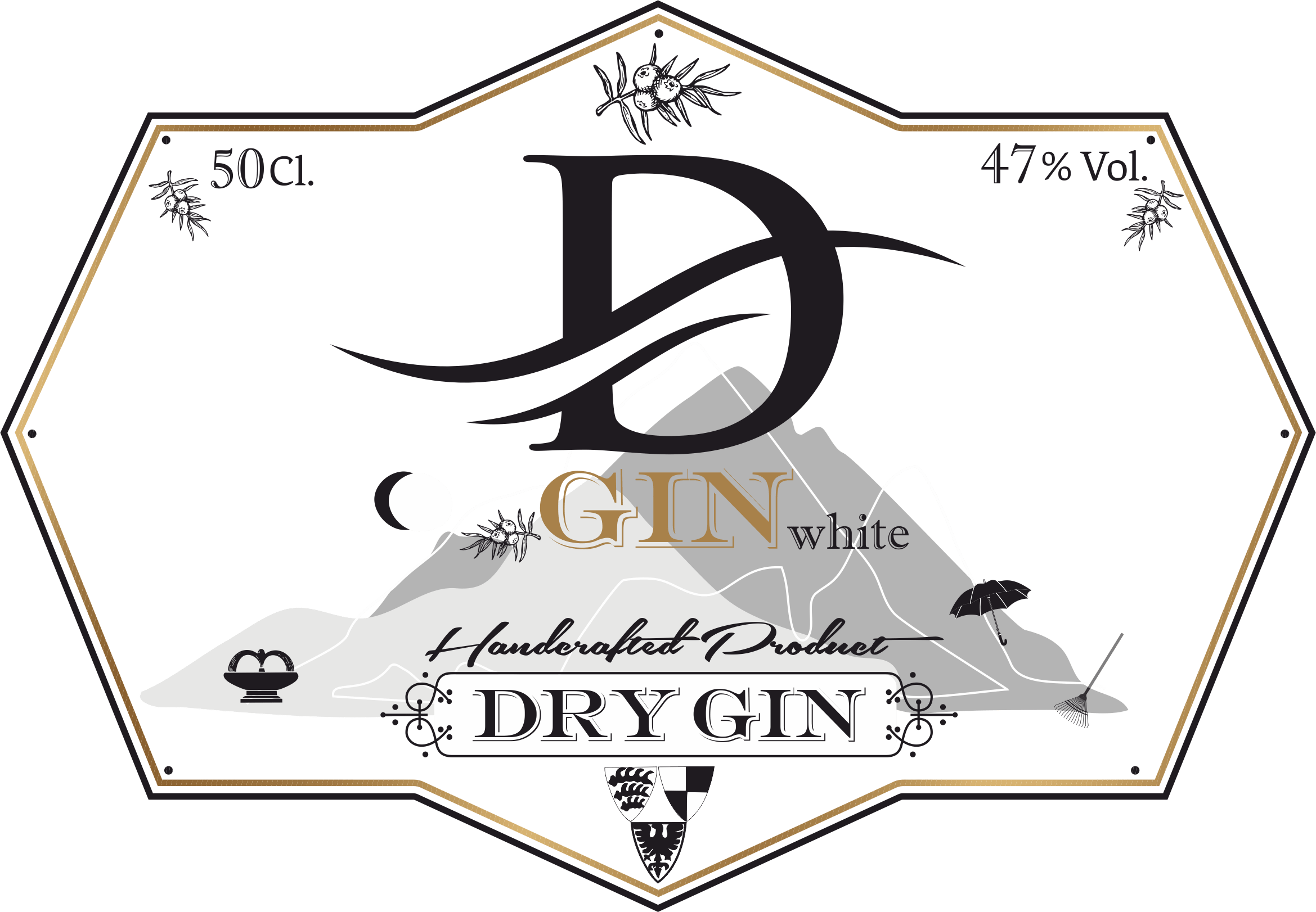 D'Gin White Lemon Gin