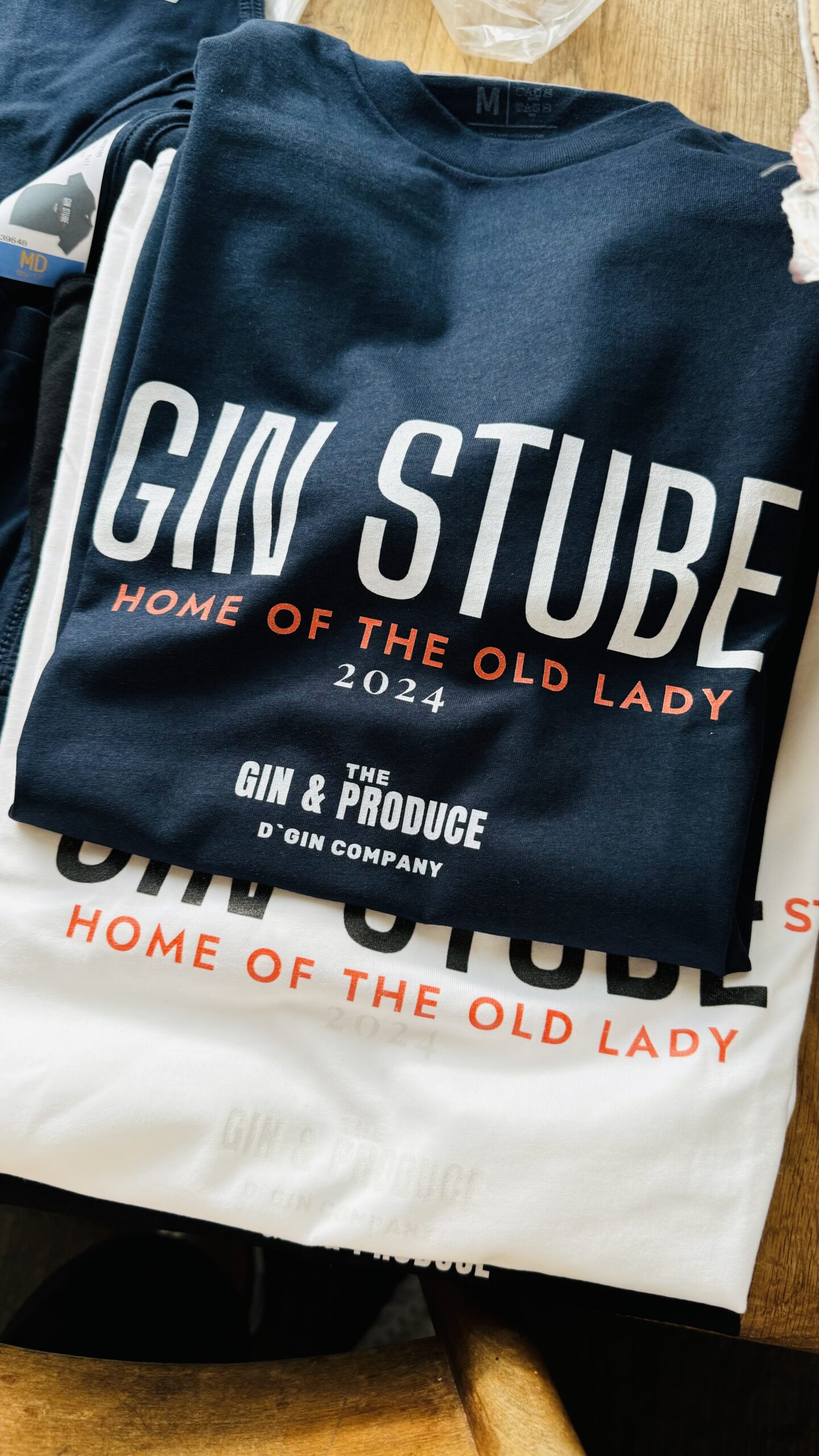 Gin Shirt Old Lady